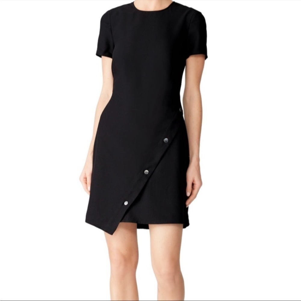 Rebecca Minkoff Black Barbara Button Dress - NWT - Size 00